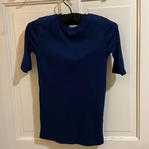 Vince navy Pima cotton tee